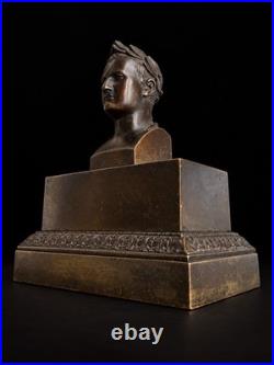 Encrier Empire Napoléon 1er- bronze inkwell début XIXe siècle