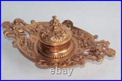 Encrier bronze XIXe siècle Napoléon III (55377) Encrier bronze XIXe siècle Napoléon III (55377)