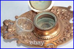 Encrier bronze XIXe siècle Napoléon III (55377) Encrier bronze XIXe siècle Napoléon III (55377)