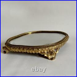 Escalier De Cristal Lahoche Centre Surtout Table Bronze Doré Époque XIXe Siècle