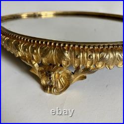 Escalier De Cristal Lahoche Centre Surtout Table Bronze Doré Époque XIXe Siècle