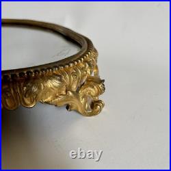 Escalier De Cristal Lahoche Centre Surtout Table Bronze Doré Époque XIXe Siècle