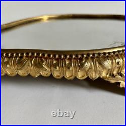 Escalier De Cristal Lahoche Centre Surtout Table Bronze Doré Époque XIXe Siècle