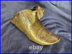 Etrier ancien bronze format sabot XVIII XIX siècle