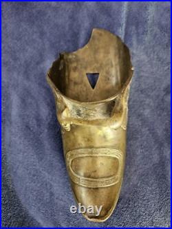 Etrier ancien bronze format sabot XVIII XIX siècle