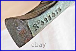Fin XIX Siecle Presse Papier Chimere Baleine En Fonte Bronze Rd 423475 L 17.50