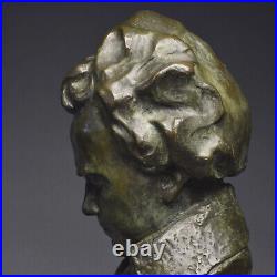 Fin XIXè Début XXè siècle, Importante représentation en bronze de Beethoven