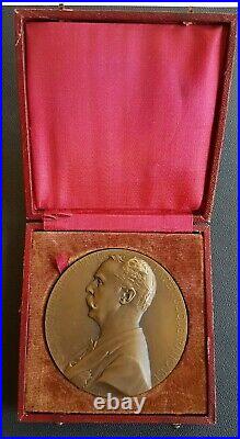 France Francia French Medal Medaille En Bronze Casimir Perier 1894