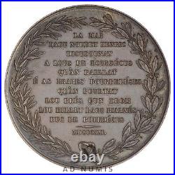 France Médaille 1821 Duchesse de Berry Louis XVIII Marie Caroline Ferdinande