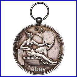 France médaille Napoléon Ier La Fortune Conservatrice bronze argenté