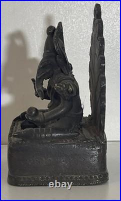 Ganesh ancien en bronze Inde du Sud Karnataka XIXe siècle Cire perdue Hindouisme
