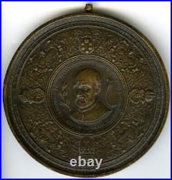 Giovanni Pierluigi da Palestrina, médaille Bronze, 98 mm, 1844