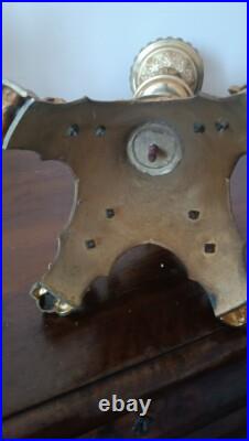 Grande Chandelier En Bronze D'Or Mercure, 15 Lumières, Selon Moitié' XIX Siècle