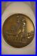 Grande-Plaque-Medaille-Bronze-Napoleon-I-Ancien-Antique-Large-Bonaparte-Andrieu-01-ex
