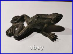 Grenouille En Bronze XIX eme Siecle