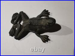 Grenouille En Bronze XIX eme Siecle