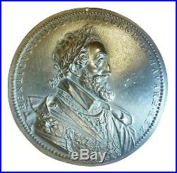 HENRI IV spectaculaire médaille bronze