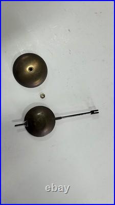 HORLOGE PENDULE LAURO NICE EN BRONZE DORE DU XIX ème SIECLE