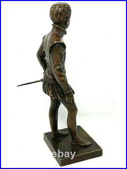 Henri IV Enfant & Bronze & Statuette & XIX ème Siècle & D'après Bosio & 19 ème