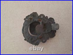 Heurtoir de porte Ancien En Bronze, art décoratif Architectural du XIXe siècle