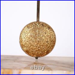 Horloge Triptyque Ancien Bronze Marbre France XIXe Siècle Horloge Triptyque Ancien Bronze Marbre France XIXe Siècle
