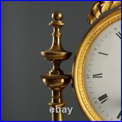 Horloge d'Appui Ancien Warnier à Paris Bronze XIXe Siècle Original