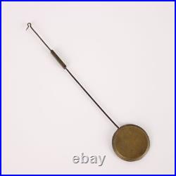 Horloge de Cheminée Ancien Antimoine Doré France XIXe Siècle Original