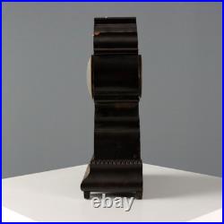 Horloge de Table Ancien Bois Bronze Nacre France XIXe Siècle Original