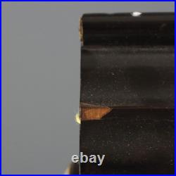 Horloge de Table Ancien Bois Bronze Nacre France XIXe Siècle Original