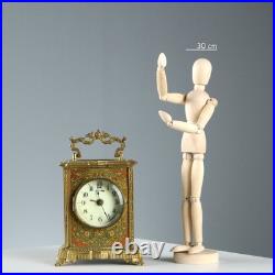 Horloge de Table Ancien Bronze Métal France XIXe-XXe Siècle Original