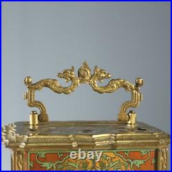 Horloge de Table Ancien Bronze Métal France XIXe-XXe Siècle Original
