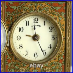 Horloge de Table Ancien Bronze Métal France XIXe-XXe Siècle Original