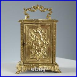 Horloge de Table Ancien Bronze Métal France XIXe-XXe Siècle Original
