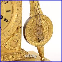 Horloge de Table Bronze Italie XIX Siècle