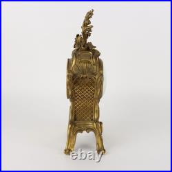 Horloge de Table Palais Royal Bronze Doré France XIXe Siècle