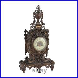 Horloge de Table en Style Éclectique Bronze Europe XIXe-XXe Siècle Horloge de Table en Style Éclectique Bronze Europe XIXe-XXe Siècle