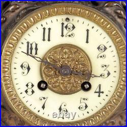 Horloge de Table en Style Éclectique Bronze Europe XIXe-XXe Siècle