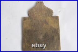 Icône bronze émaillé Protection de la Mère de Dieu Russie XIXe siècle (73167)