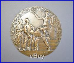 Immense Médaille Adolphe Rivet Diamètre 29 cm La Patrie encourage (.)