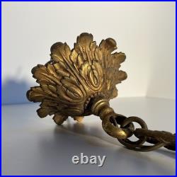 Important Lustre à six lumières en bronze doré ciselé, Empire, XIXe siècle