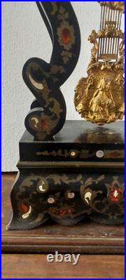 Important Montre Napoléon III À Templet Intarsia Bronze Doré XIXe Siècle Important Montre Napoléon III À Templet Intarsia Bronze Doré XIXe Siècle