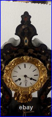 Important Montre Napoléon III À Templet Intarsia Bronze Doré XIXe Siècle Important Montre Napoléon III À Templet Intarsia Bronze Doré XIXe Siècle