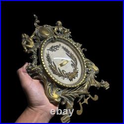 Important Reliquaire & XIX Eme Siècle & Son Remarquable Cadre En Bronze