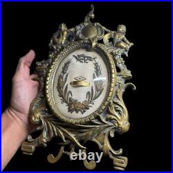 Important Reliquaire & XIX Eme Siècle & Son Remarquable Cadre En Bronze