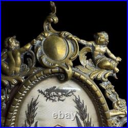 Important Reliquaire & XIX Eme Siècle & Son Remarquable Cadre En Bronze