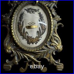 Important Reliquaire & XIX Eme Siècle & Son Remarquable Cadre En Bronze