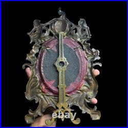 Important Reliquaire & XIX Eme Siècle & Son Remarquable Cadre En Bronze