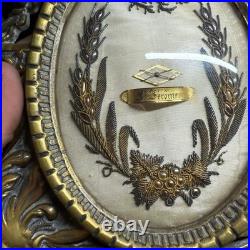 Important Reliquaire & XIX Eme Siècle & Son Remarquable Cadre En Bronze