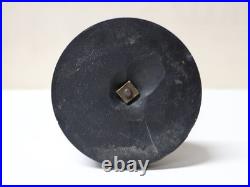 Intéressant petit personnage mandarin chinois en bronze doré XIX-XXème siècle