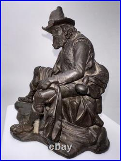 Jacques Antoine Théodore Coinchon sujet en bronze époque XIXe siècle